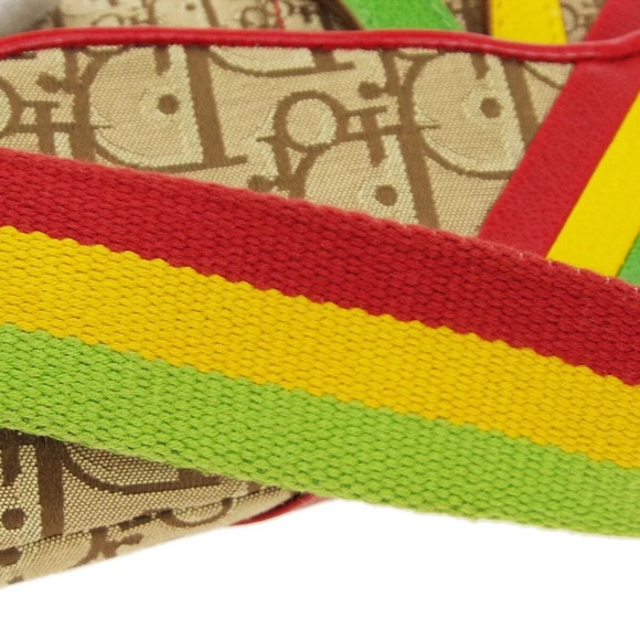 Vintage Christian Dior Rasta Saddle Bag John Galliano - Picture 5 of 7